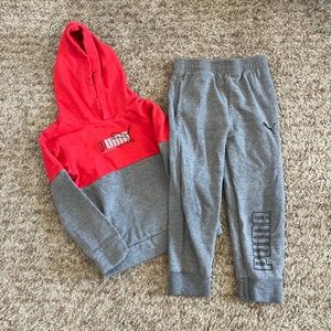 Puma hoodie and sweatpants set!
